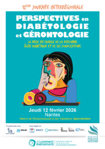 Affiche PERSEPCTIVES DIABETOLOGIE et GERONTOLOGIE 2026