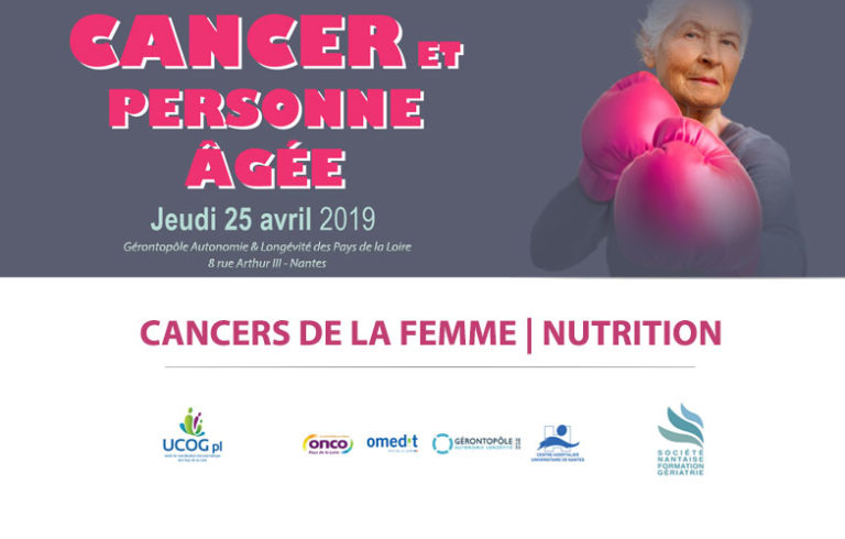 Journée Cancer et Personne âgée Nantes 2019