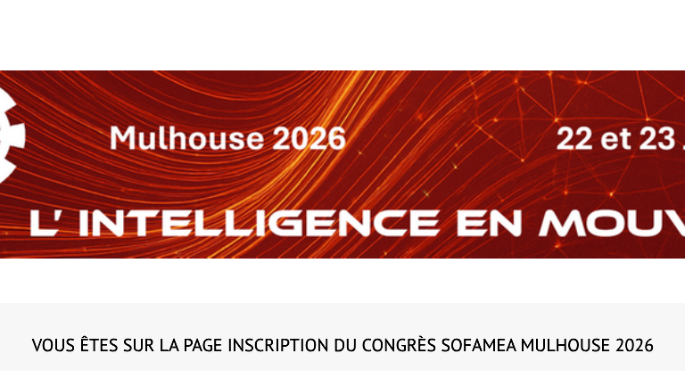 CONGRES SOFAMEA NANTES 2026 - INSCRIPTION