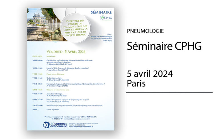 Séminaire du CPHG