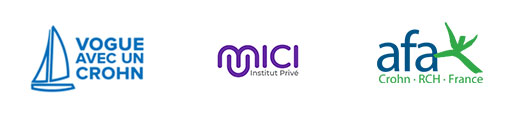 Logos Vogue avec un Crohn -MICI Institut Privé - AFA CROHN RCH FRANCE