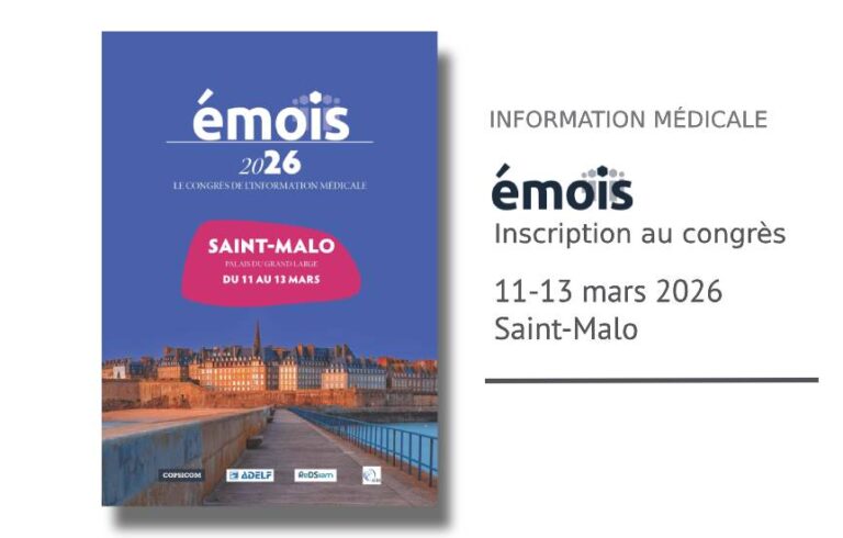 Congres émois Saint-Malo 2026 - Pour vous inscrire